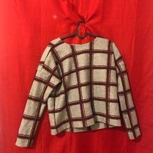 Madewell felt sweater